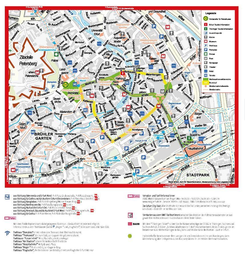 Altstadt Ferienwohnung Erfurt Exteriör bild